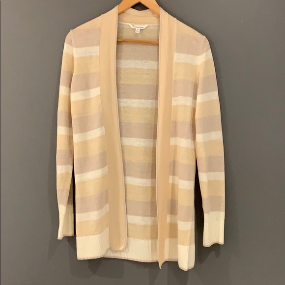 Brooks Brothers Tops - Brooks Brothers Striped Open Cardigan 🐑